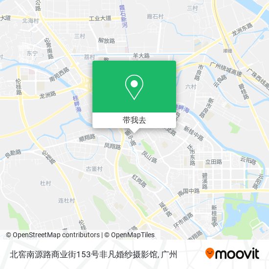 北窖南源路商业街153号非凡婚纱摄影馆地图