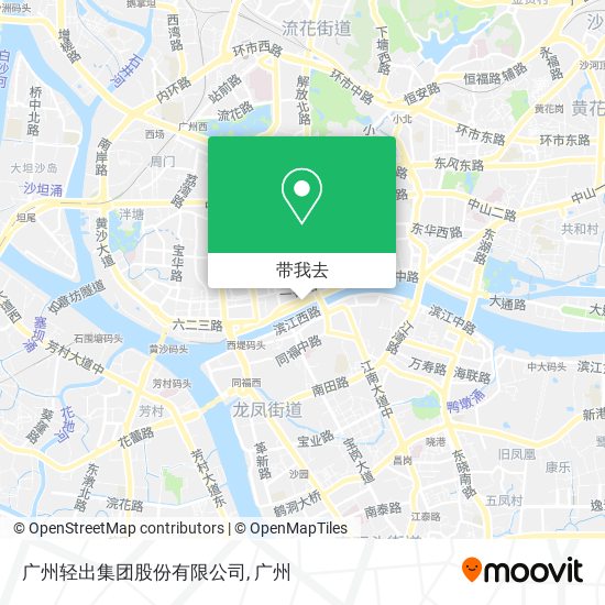 广州轻出集团股份有限公司地图