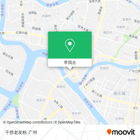 干捞老友粉地图