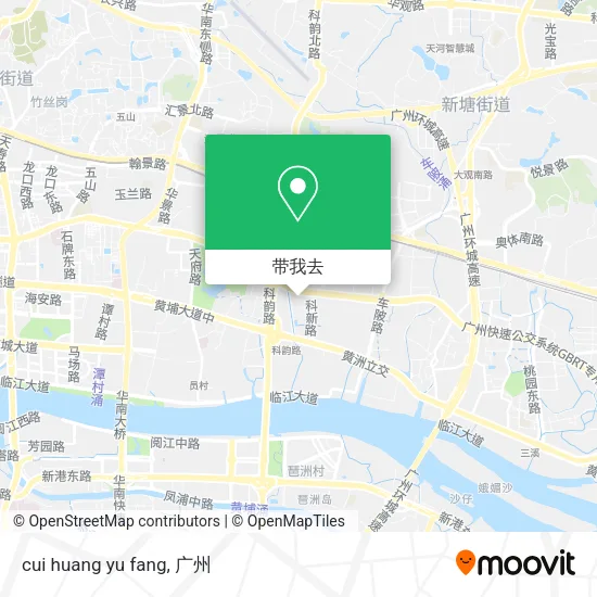 cui huang yu fang地图