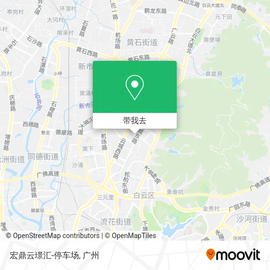 宏鼎云璟汇-停车场地图