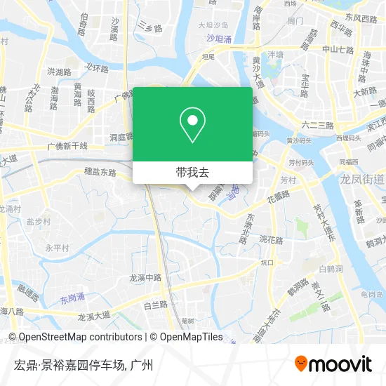 宏鼎·景裕嘉园停车场地图