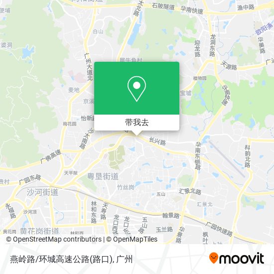 燕岭路/环城高速公路(路口)地图