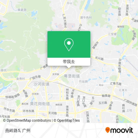 燕岭路5地图