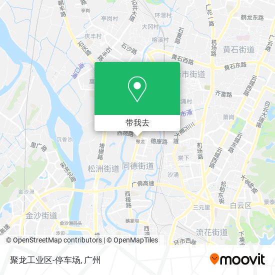 聚龙工业区-停车场地图