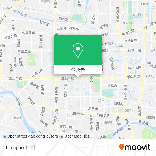 Lirenjiao地图