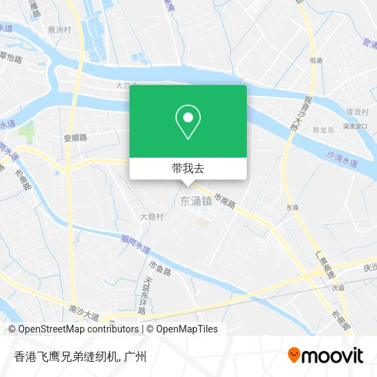 香港飞鹰兄弟缝纫机地图