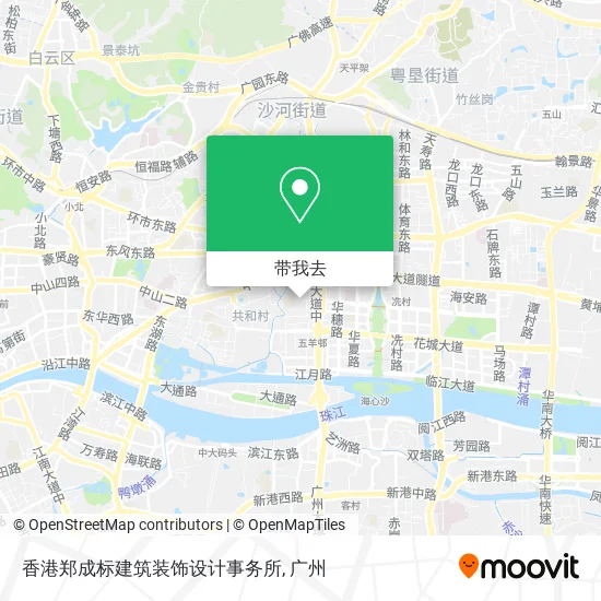 香港郑成标建筑装饰设计事务所地图