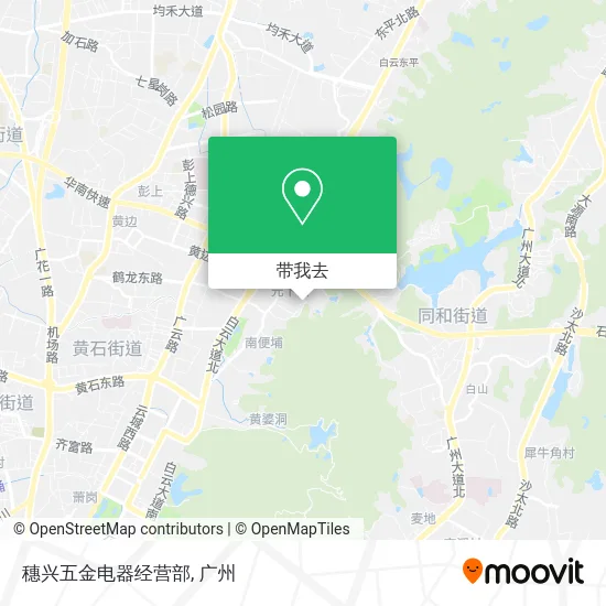 穗兴五金电器经营部地图