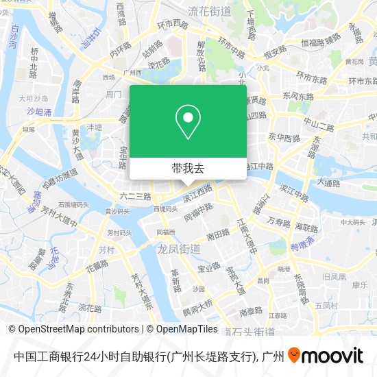 中国工商银行24小时自助银行(广州长堤路支行)地图