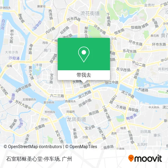 石室耶稣圣心堂-停车场地图