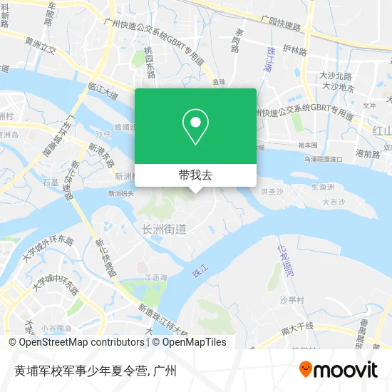 黄埔军校军事少年夏令营地图