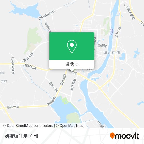 娜娜咖啡屋地图