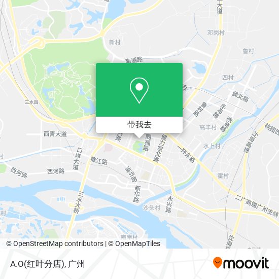 A.O(红叶分店)地图