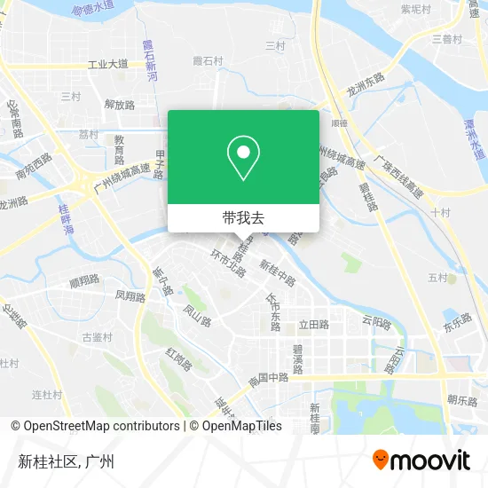 新桂社区地图