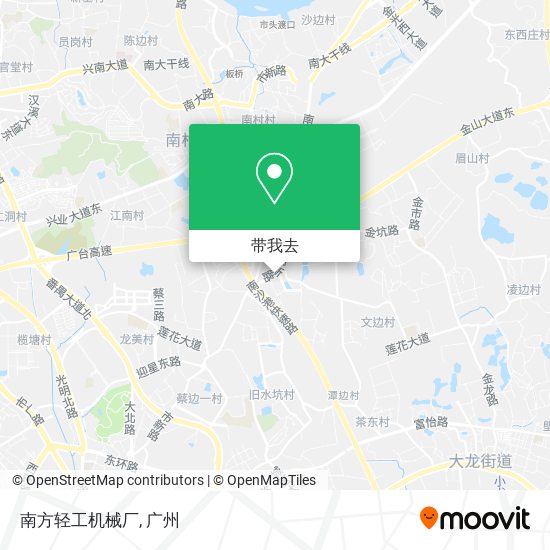 南方轻工机械厂地图
