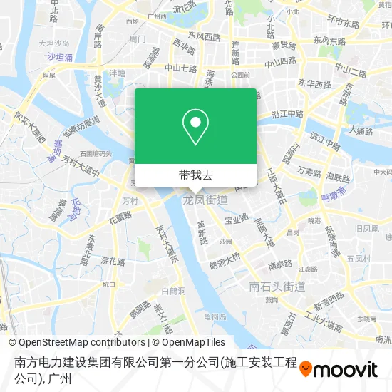 南方电力建设集团有限公司第一分公司(施工安装工程公司)地图