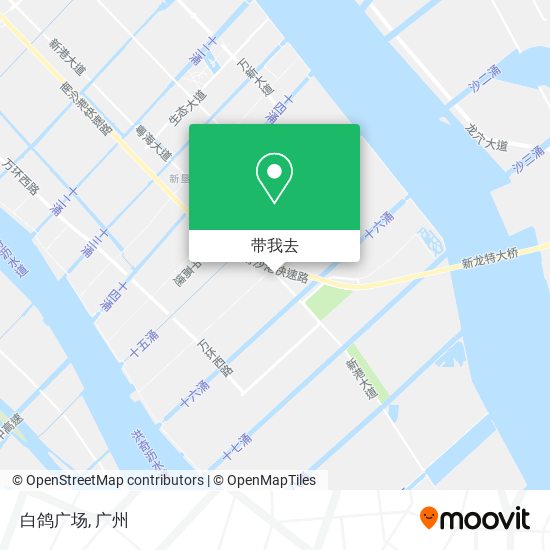 白鸽广场地图