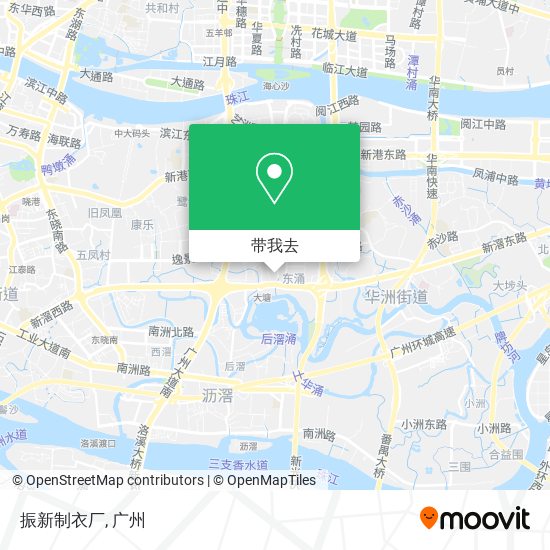 振新制衣厂地图