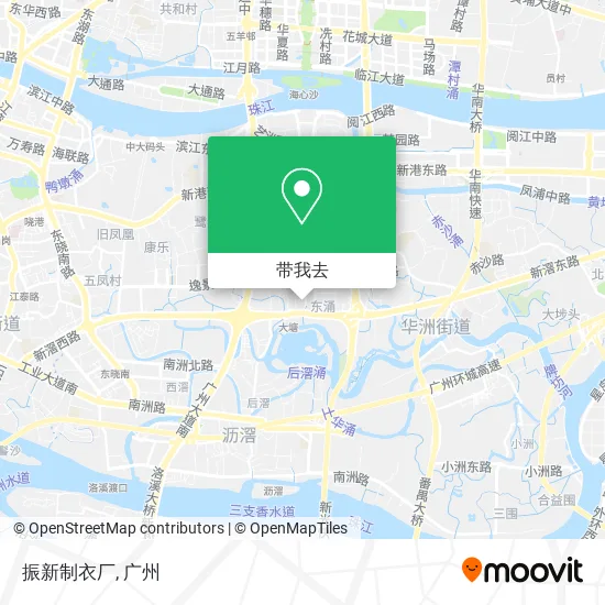振新制衣厂地图