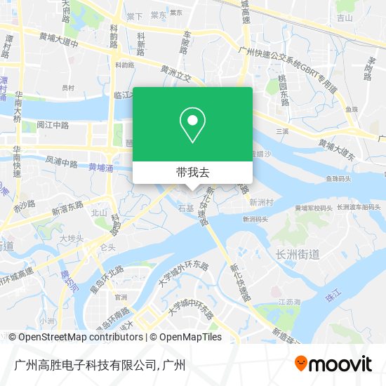 广州高胜电子科技有限公司地图