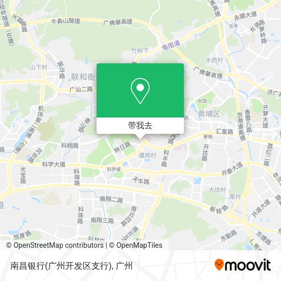 南昌银行(广州开发区支行)地图