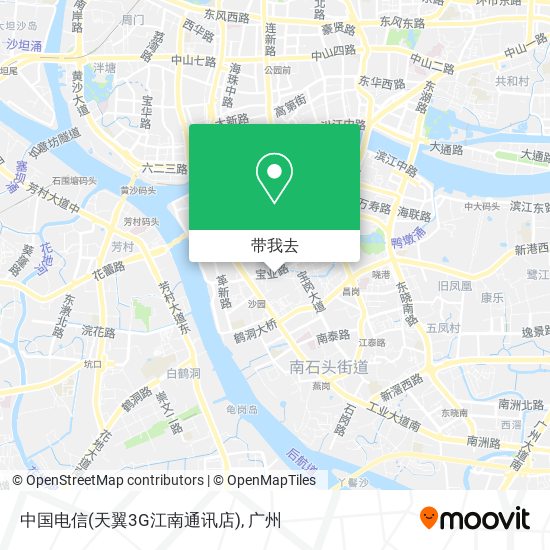 中国电信(天翼3G江南通讯店)地图