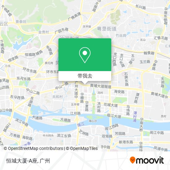 恒城大厦-A座地图