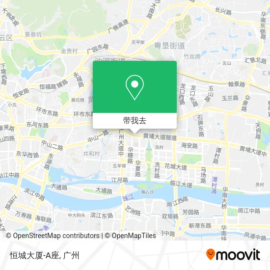 恒城大厦-A座地图