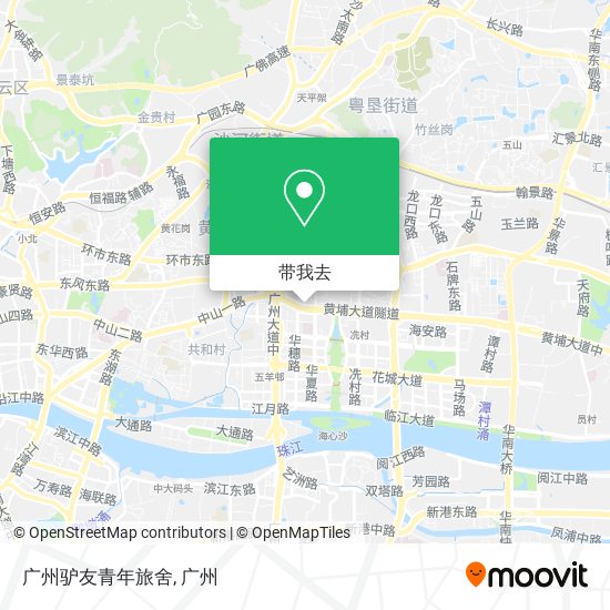 广州驴友青年旅舍地图