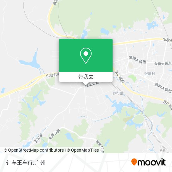 针车王车行地图