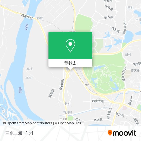 三水二桥地图