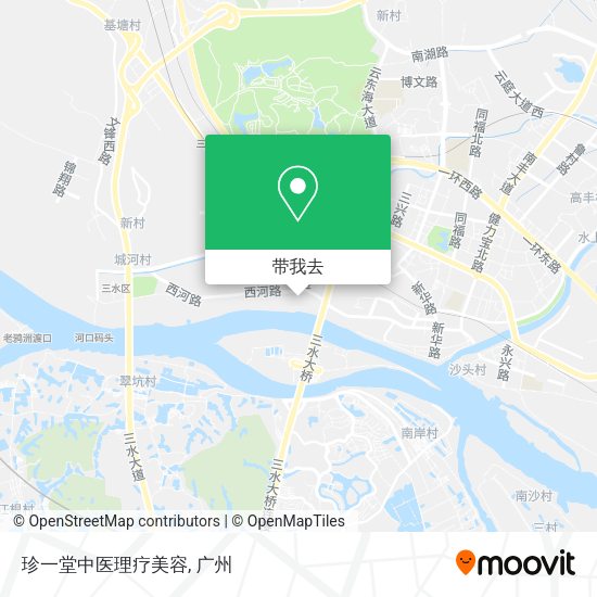 珍一堂中医理疗美容地图