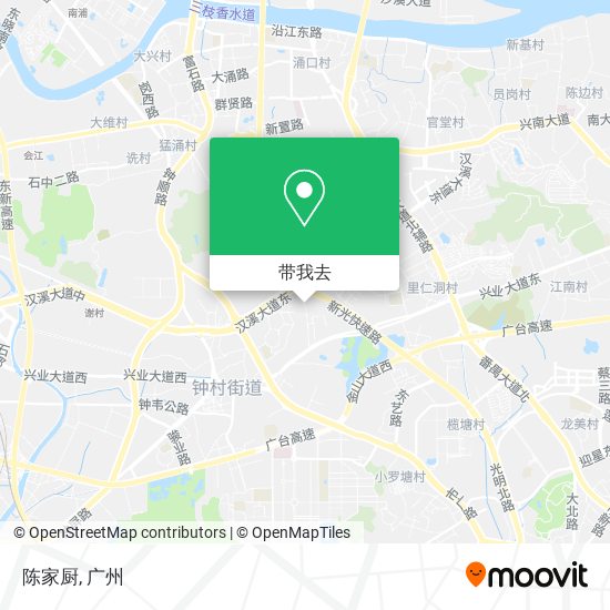 陈家厨地图