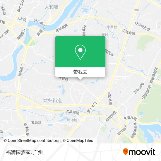 福满园酒家地图