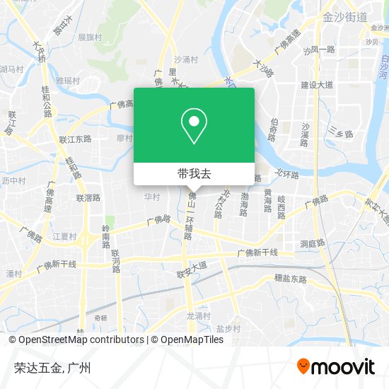 荣达五金地图