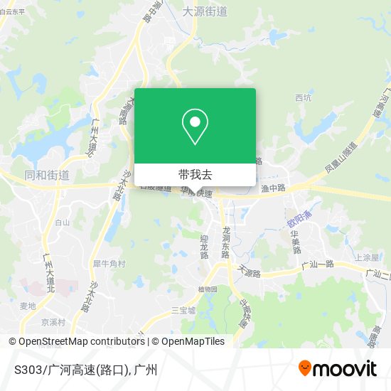 S303/广河高速(路口)地图