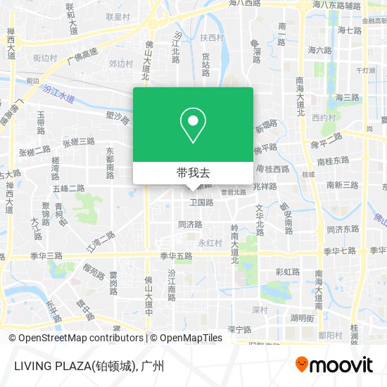 LIVING PLAZA(铂顿城)地图
