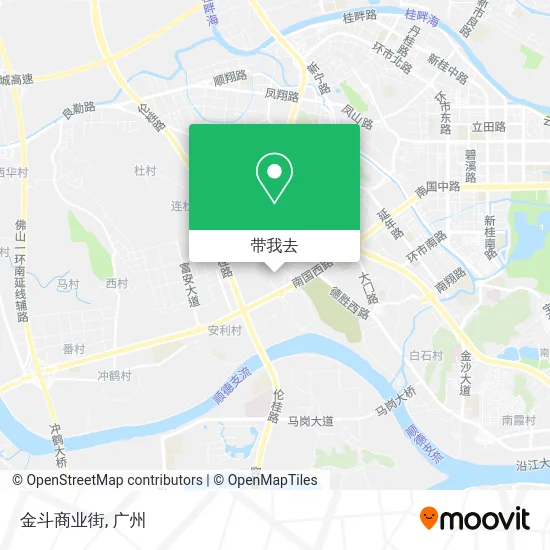 金斗商业街地图