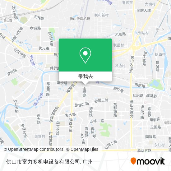 佛山市富力多机电设备有限公司地图