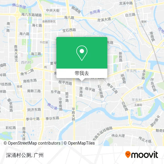 深涌村公厕地图