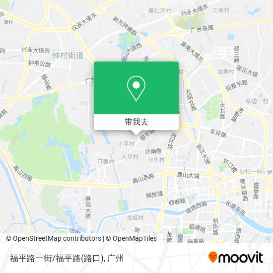 福平路一街/福平路(路口)地图