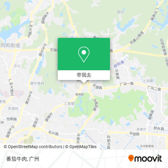 番茄牛肉地图