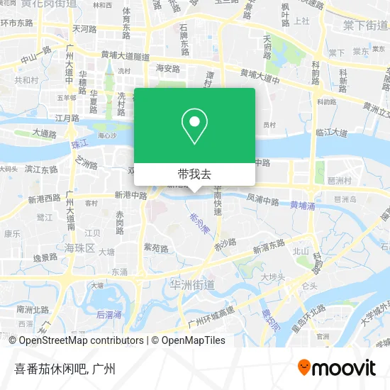 喜番茄休闲吧地图