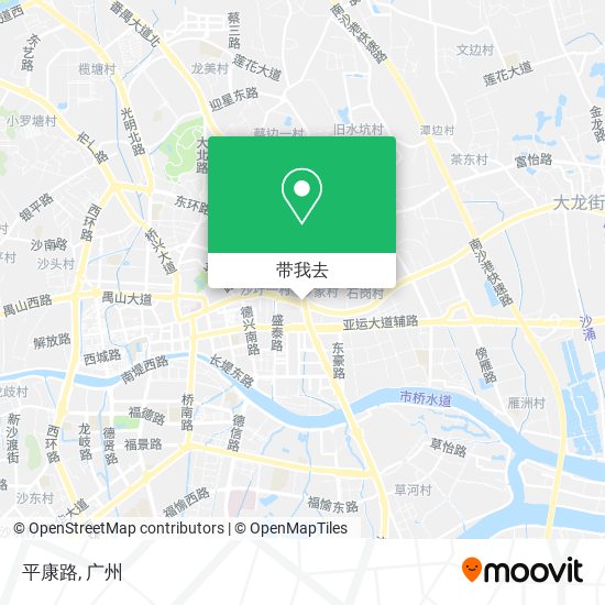 平康路地图