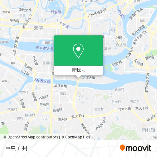 中平地图