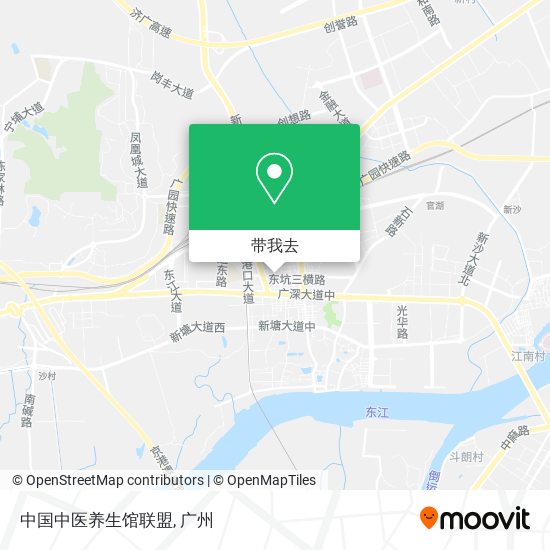 中国中医养生馆联盟地图