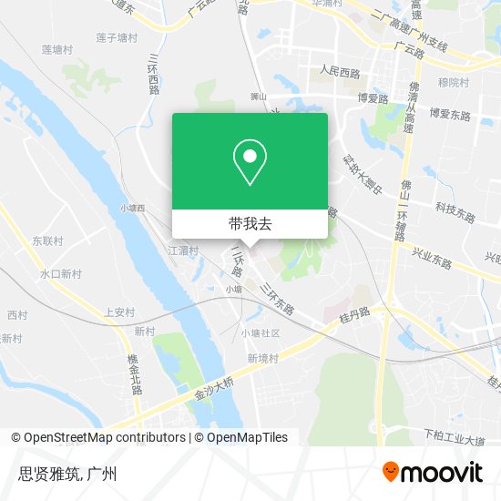 思贤雅筑地图