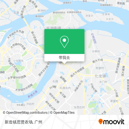 新造镇思贤农场地图