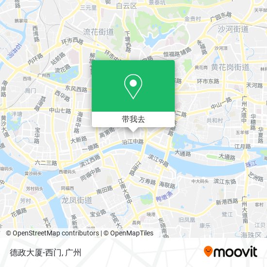 德政大厦-西门地图